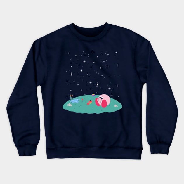 Night full of stars Crewneck Sweatshirt by tastelesssandwiches